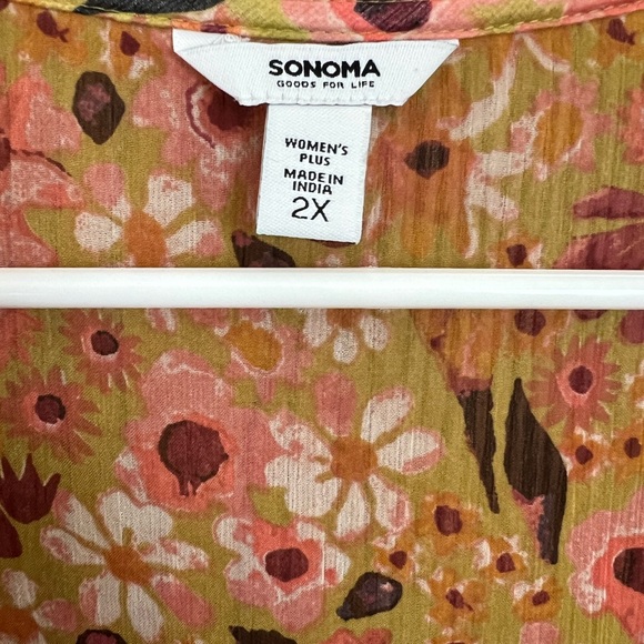 Women’s plus 2x long flowy cardigan duster - Picture 4 of 6